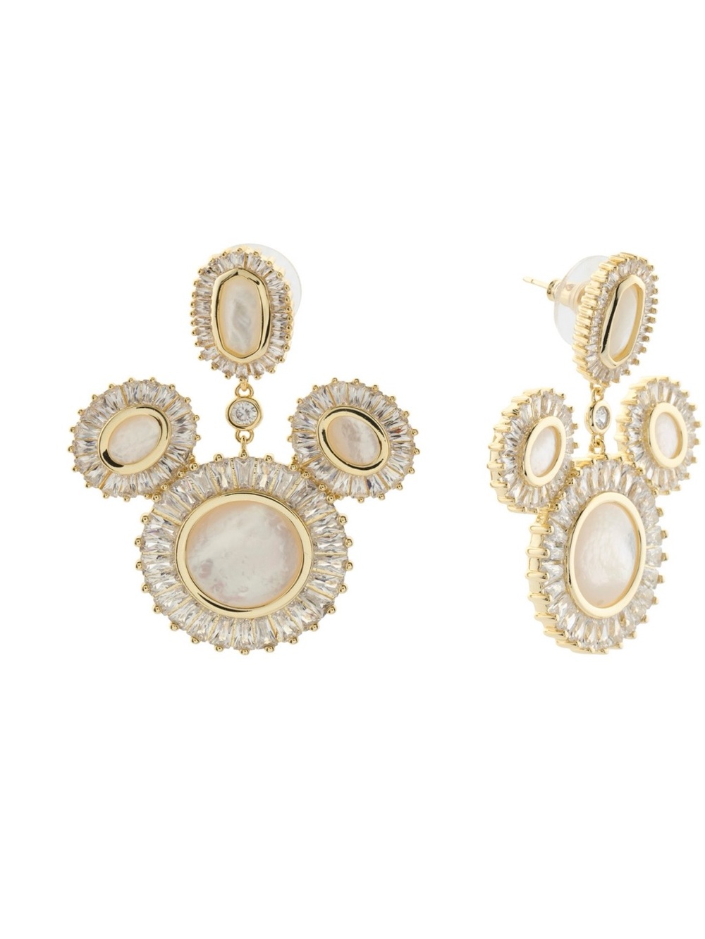 Disney x Kendra Scott Mother of Pearl Mickey Earrings